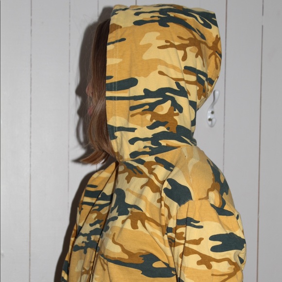 Crop top manche longue à capuche - Picture 1 of 4